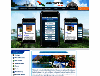 indiatourvisit.com screenshot