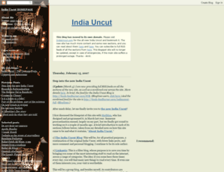 indiauncut.blogspot.fr screenshot