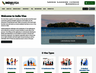indiavisa.co.uk screenshot