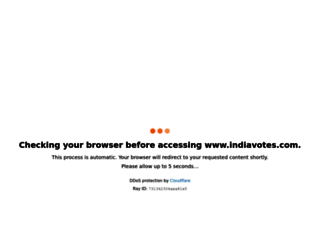 indiavotes.com screenshot