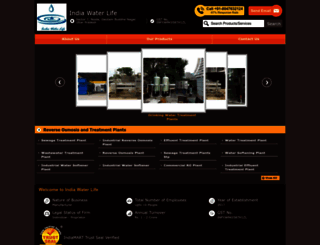 indiawaterlife.in screenshot