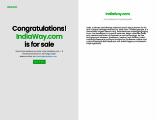 indiaway.com screenshot