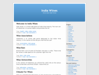 indiawines.org screenshot