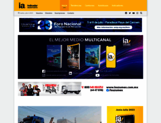 indicadorautomotriz.com.mx screenshot