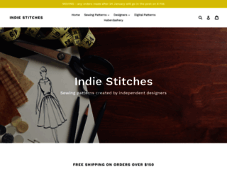 indie-stitches.myshopify.com screenshot
