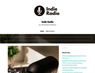 indie365radio.com screenshot