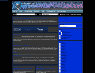 indiebandsblog.com screenshot