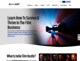 indiefilmhustle.com screenshot