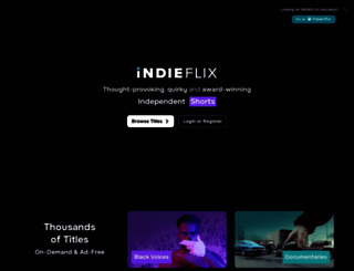 indieflix.com screenshot