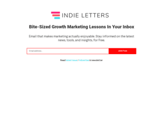 indieletters.com screenshot