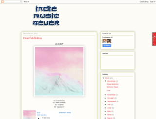 indiemusic4ever.blogspot.com screenshot