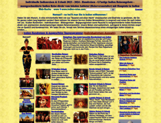 indien-reise.com screenshot