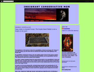 indignantconservativemom.blogspot.com screenshot