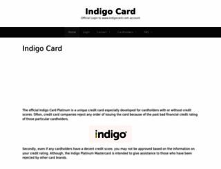 indigocard.one screenshot
