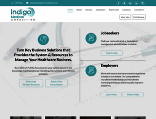 indigoconsulting.com.au screenshot