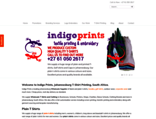 indigoprints.co.za screenshot