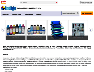 indigoprints.tradeindia.com screenshot
