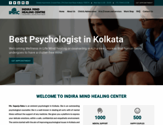 indiramindhealing.com screenshot