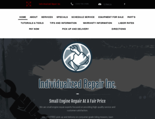 individualizedrepair.com screenshot