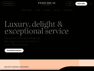 individualrestaurants.com screenshot