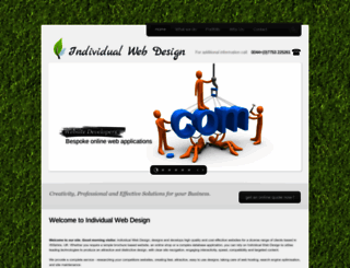 individualwebdesign.com screenshot