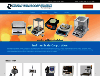 indmanscale.com screenshot