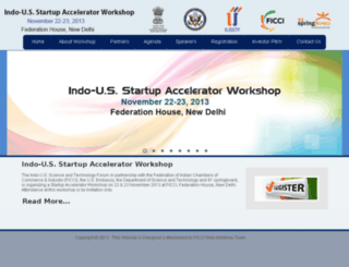indo-us-acceleratorworkshop.com screenshot