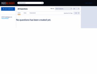 indoblogger.com screenshot