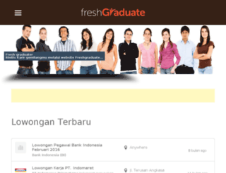 indofreshgraduate.com screenshot