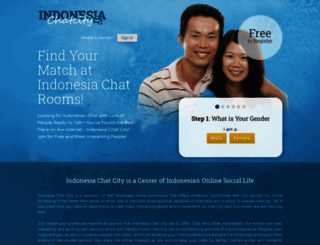 indonesiachatcity.com screenshot