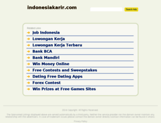 indonesiakarir.com screenshot