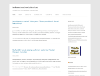 indonesianstockmarket.com screenshot