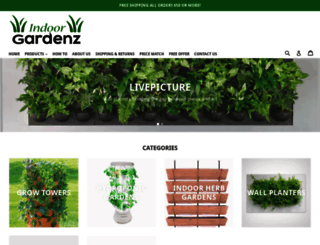 indoorgardenz.com screenshot