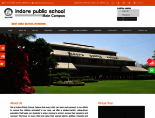 indorepublicschool.org screenshot