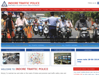 indoretrafficpolice.org screenshot