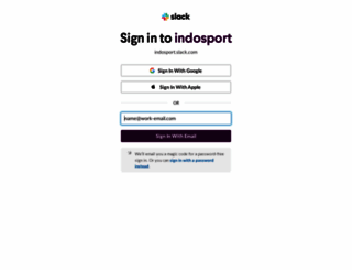 indosport.slack.com screenshot