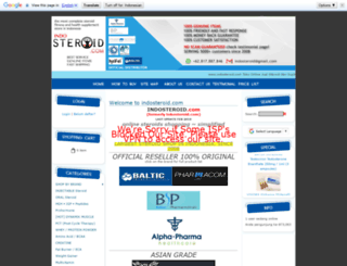 indosteroid.com screenshot