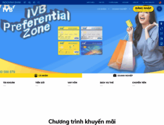 indovinabank.com.vn screenshot