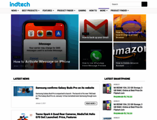 indtech.in screenshot
