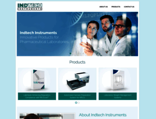 indtechinstruments.com screenshot