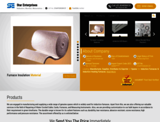 induction-furnace-spares.com screenshot