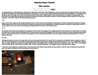 inductionheatertutorial.com screenshot