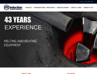 inductiontech.com screenshot