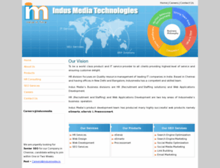 indusmedia.in screenshot