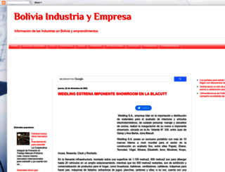industriabolivia.blogspot.mx screenshot