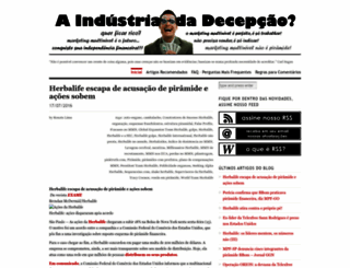 industriadadecepcao.wordpress.com screenshot