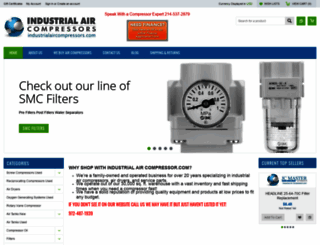 industrial-air-compressors.com screenshot