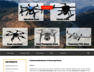 industrial-drone.com screenshot