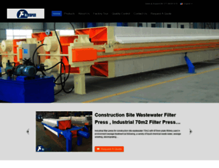industrial-filterpress.com screenshot
