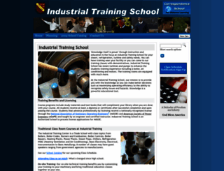 industrial-training.org screenshot